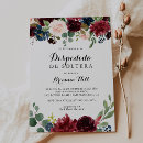 Search for navy and blush bridal shower invitations For her