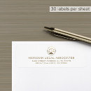 Search for justice return address labels Scales of justice