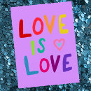 Search for love postcards Pride