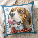 Search for beagle christmas cushions Winter