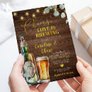 Search for co ed bridal shower invitations Eucalyptus leaves