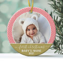 Search for rose gold christmas tree decorations Baby