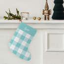 Search for aqua christmas stockings Rustic