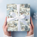 Search for blue white wrapping paper Snow