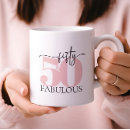 Search for simplistic mugs 50 and fabulous