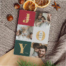 Search for dark red christmas cards Photo collage