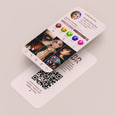Search for hair specialist business cards Pink