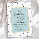 Search for light blue birthday invitations Trendy