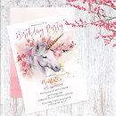 Search for mythical creature birthday invitations For kids