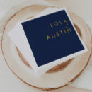 Search for navy blue and yellow napkins Bride