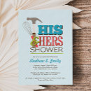 Search for his and her shower invitations Couples