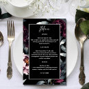 Search for burgundy menus Floral