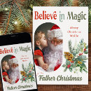 Search for believe in the magic of christmas cards Photo collage