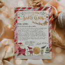 Search for santa claus party stationery Letter from santa