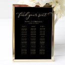 Search for black gold wedding seating charts Find your seat