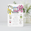 Search for santorini invitations Watercolor
