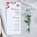 Search for chinese wedding programmes Floral