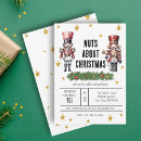 Search for nutcracker christmas invitations Unique