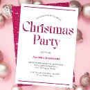 Search for work party invitations White