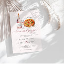 Search for pizza invitations Love and pizza