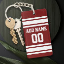 Search for name of team key rings For him