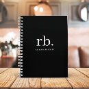 Search for monogram notebooks black and white