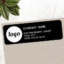 Search for business logo return address labels Promotional