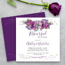 Search for floral rehearsal dinner invitations Elegant