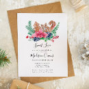 Search for sweet christmas invitations Watercolor