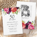 Search for autumn wedding anniversary invitations 50th