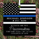 Search for thin blue line christmas tree decorations Law enforcement