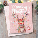 Search for pink nose postcards Watercolor