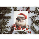 Search for otter christmas cards Ai generated