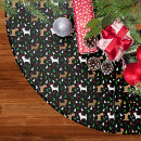 Search for black santa tree skirts Dog