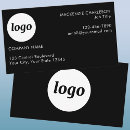 Search for black business cards Your logo here