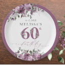 Search for 60th birthday plates Flowers