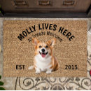 Search for corgi doormats Dog lover