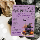 Search for scary birthday invitations Costumes and cocktails