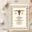 Search for southwestern baby shower invitations Rodeo