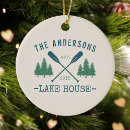 Search for canoe christmas tree decorations Lake house
