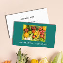 Search for food business cards Dietician