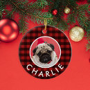 Search for buffalo plaid christmas tree decorations Puppy