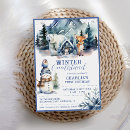 Search for woodland winter birthday Watercolor