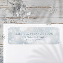 Search for christmas return address labels winter