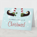 Search for funny elf christmas cards Winter