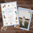 Search for cowboy baby boy shower invitations Saddle up