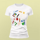 Search for crayon drawing tshirts Colourful