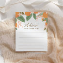 Search for bridal shower advice cards Tropical