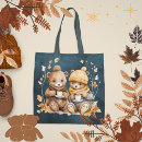 Search for teddy bear tote bags Autumn