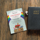 Search for noahs ark christening invitations Baptism